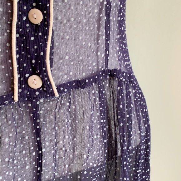 Sheer Dotted Dress - Picture 5 of 7